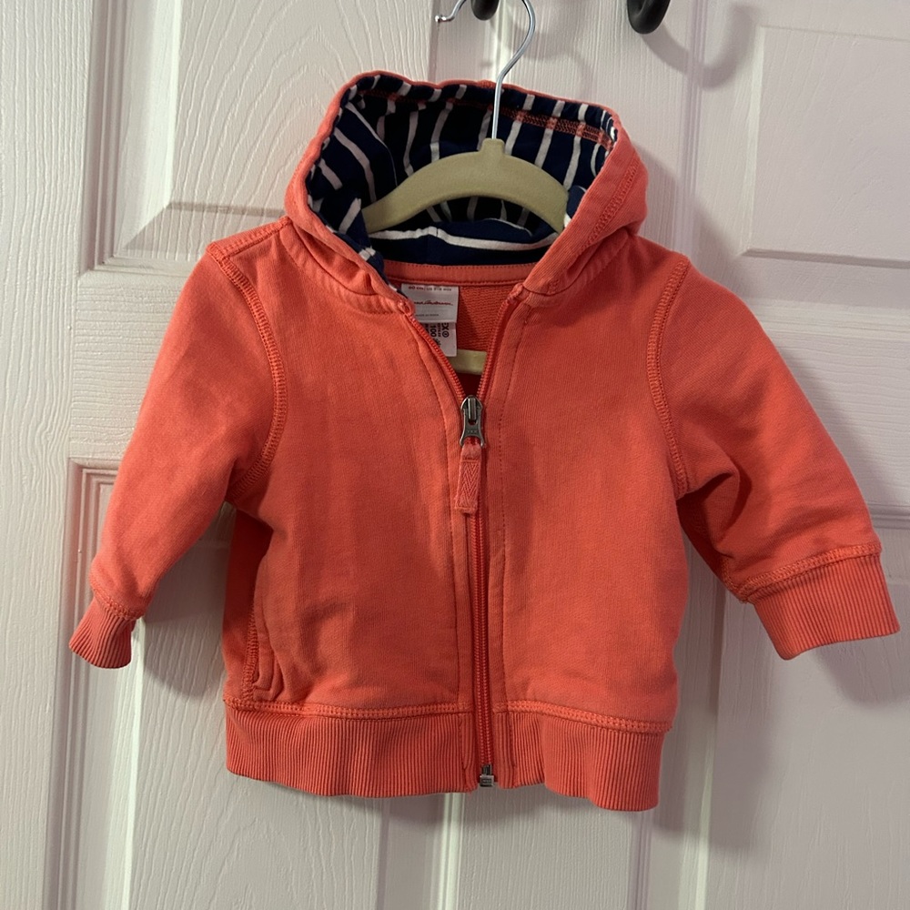 Hanna Andersson Pink Hoodie (3 - 6 months)